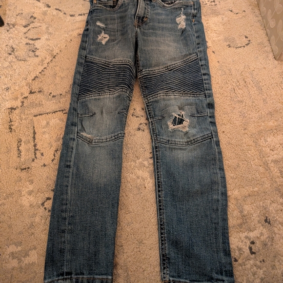 H&M Kids Blue Distressed Jeans - Picture 1 of 4